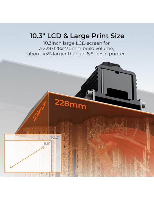 Creality Resin 3D Printer Halot-Mage 8K High Precision