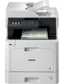 Brother Printer RMFCL8610CDW Business Color Laser All-in-One with Duplex Printing and Wireless Networking (Renewed)