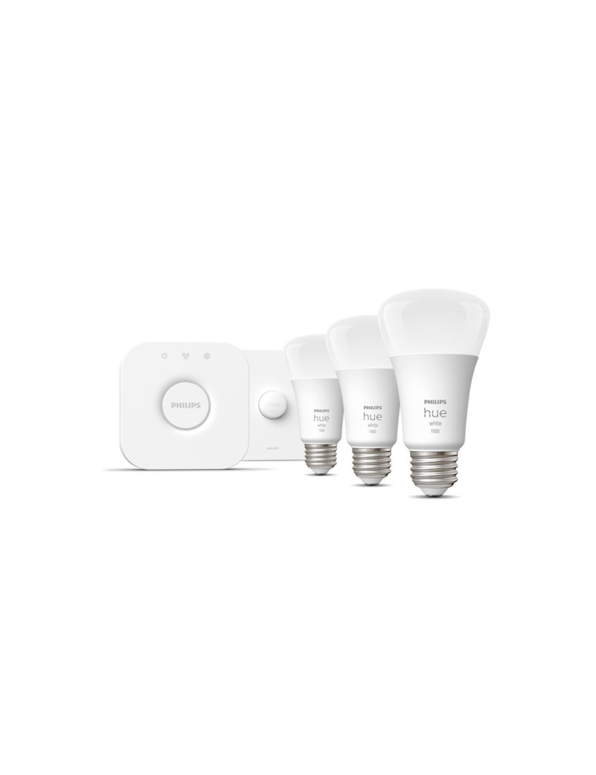 Hue Starter kit: 3 E26 Smart Bulb (75 W) with Smart Button